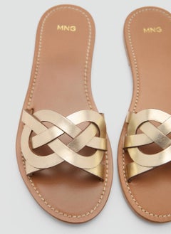 MANGO Casual Intertwined Strap Sandals  - Image 4