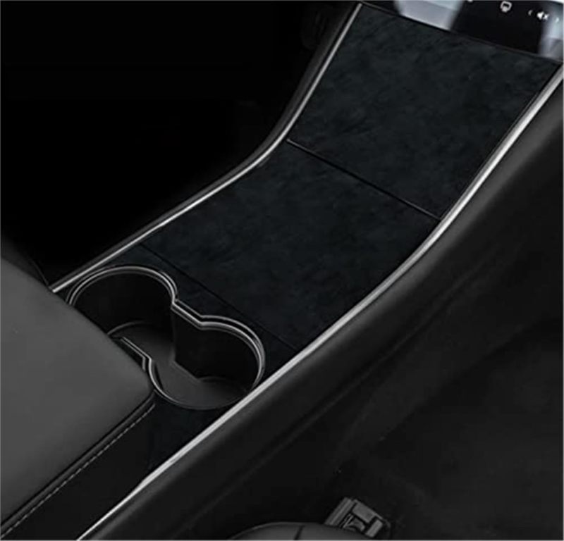 Center Console Wrap: Fur Material - Car Console Protection for Car Interior Decoration - Image 1