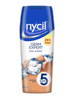 NYCIL Germ Expert Cooling Talc - Cool Sandal 150 g  Cooling Talc powder Cooling Relief  - Image 1