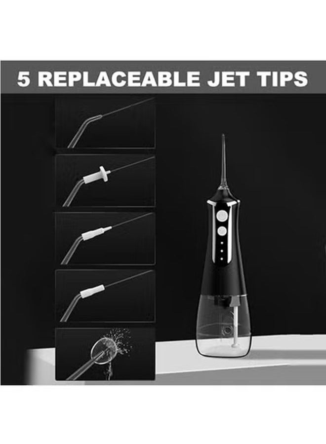 keke Portable USB Rechargeable Water Jet Teeth Cleaner with Water Flosser - Image 4
