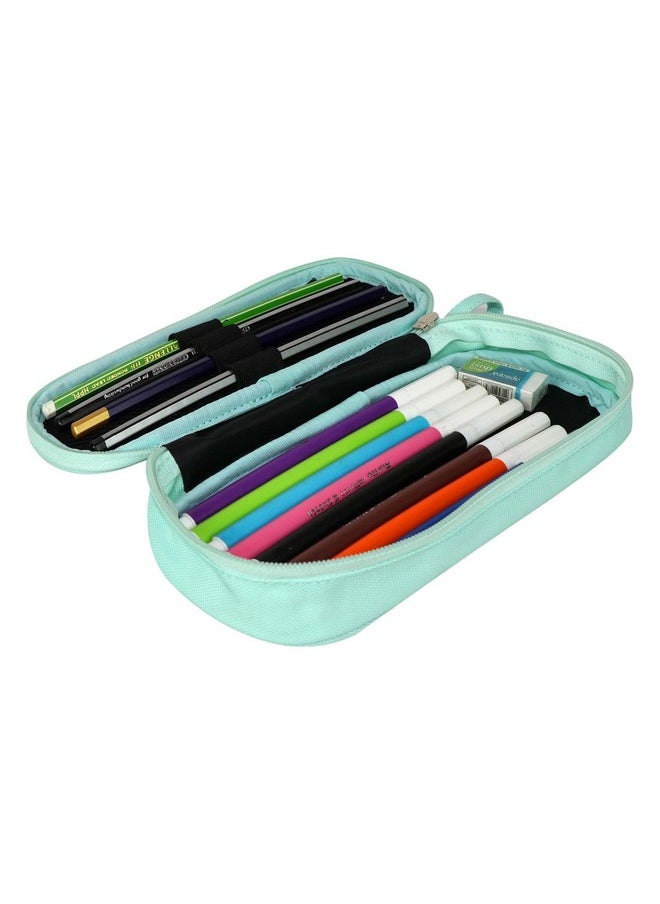 SMILY KIDDOS - Smily Kiddos Zipper Pencil Pouch Unicorn Seagreen - Image 1