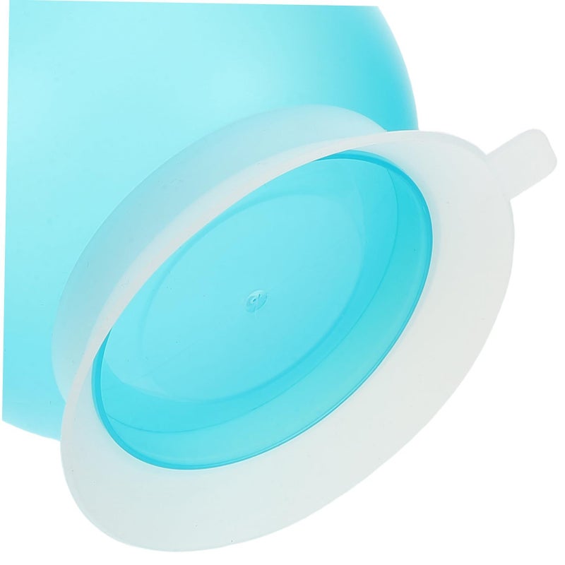 Adaptive Scoop Bowl Non Skid Base Spill Proof Dinnerware For Elderly Disabled Self Feeding Safe Mealtime White - Image 4