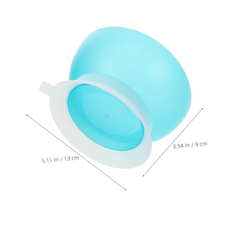 Adaptive Scoop Bowl Non Skid Base Spill Proof Dinnerware For Elderly Disabled Self Feeding Safe Mealtime White - Image 3