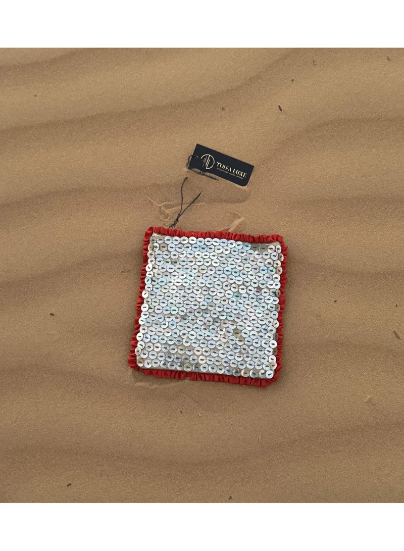 Tohfa Luxe Tohfa Luxe  Noor Mother-of-Pearl Clutch