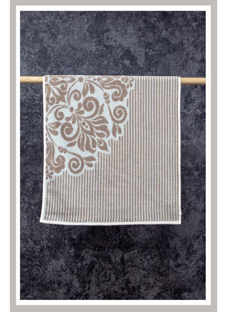 class 100% Combed Cotton 50 x 100 cm Yarn Dyed 2-Piece Set Biella Towel  - Image 3