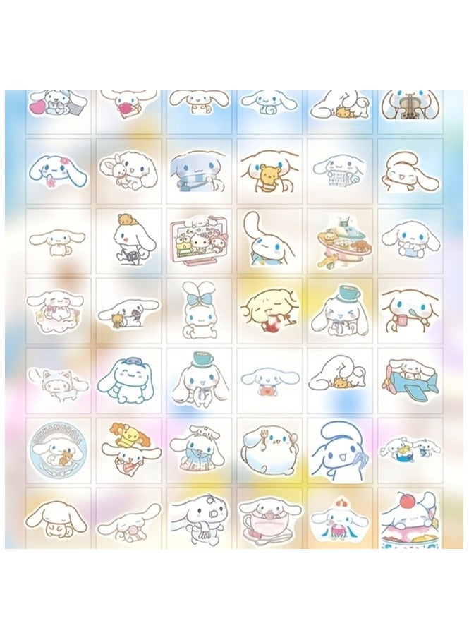 Sanrio 60+3pcs Sanrio Hello Kitty  Stickers DIY Portable Phone Diary Cute Cartoon Car Sticker - Image 3