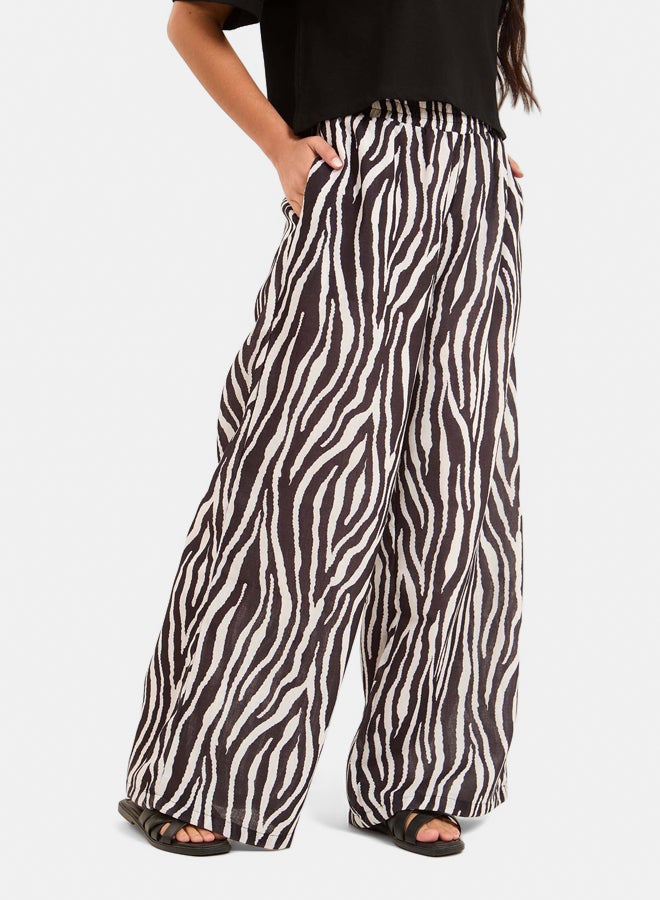 Women Pant Printed Multicolor