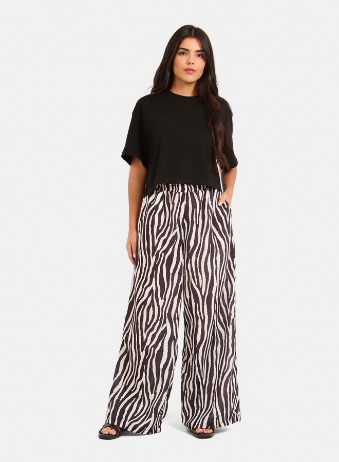 Women Pant Printed Multicolor