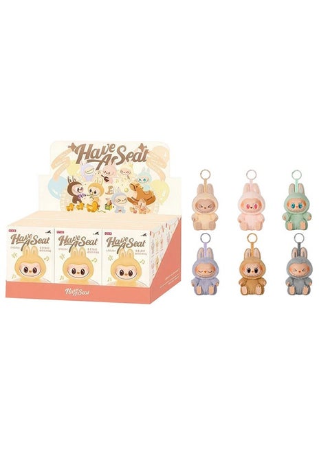 Labubu The Monsters Big Into Energy Series Doll Original Authentic Collection Figure Creative Gift Vinyl Plush Keychain Random Design Whole Set（6pcs）