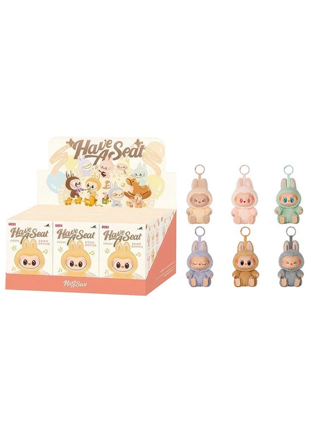 POP MART Labubu The Monsters Big Into Energy Series Doll Original Authentic Collection Figure Creative Gift Vinyl Plush Keychain Random Design Whole Set（6pcs）  - Image 1