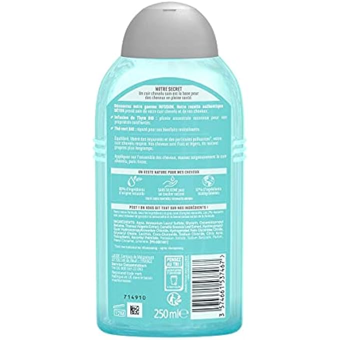 LE PETIT MARSEILLAIS TEA AND THYME MICELLAR SHAMPOO - Image 2