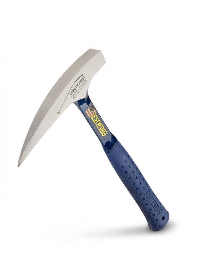 ESTWING Rock Pick - 22 oz Geology Hammer with Pointed Tip & Shock Reduction Grip - E3-22P - Image 1