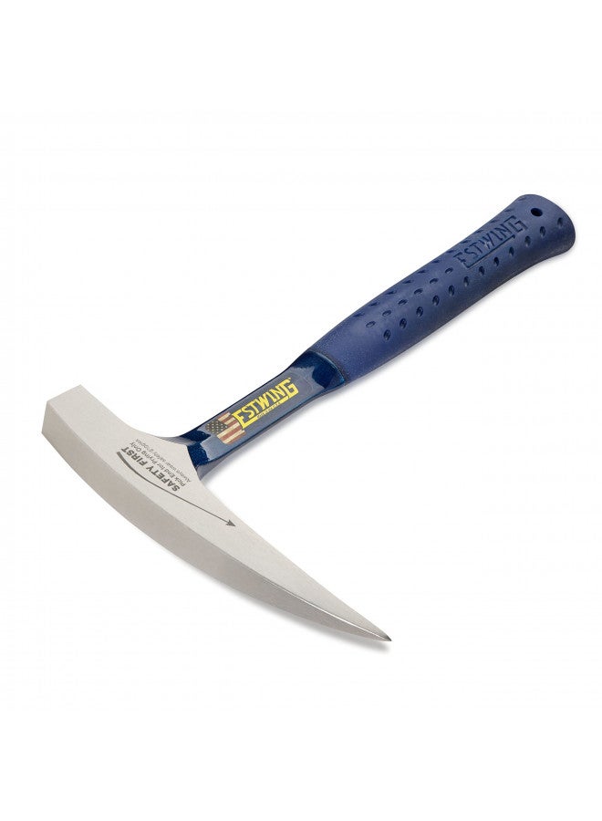 ESTWING Rock Pick - 22 oz Geology Hammer with Pointed Tip & Shock Reduction Grip - E3-22P - Image 2