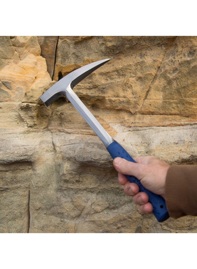 ESTWING Rock Pick - 22 oz Geology Hammer with Pointed Tip & Shock Reduction Grip - E3-22P - Image 3
