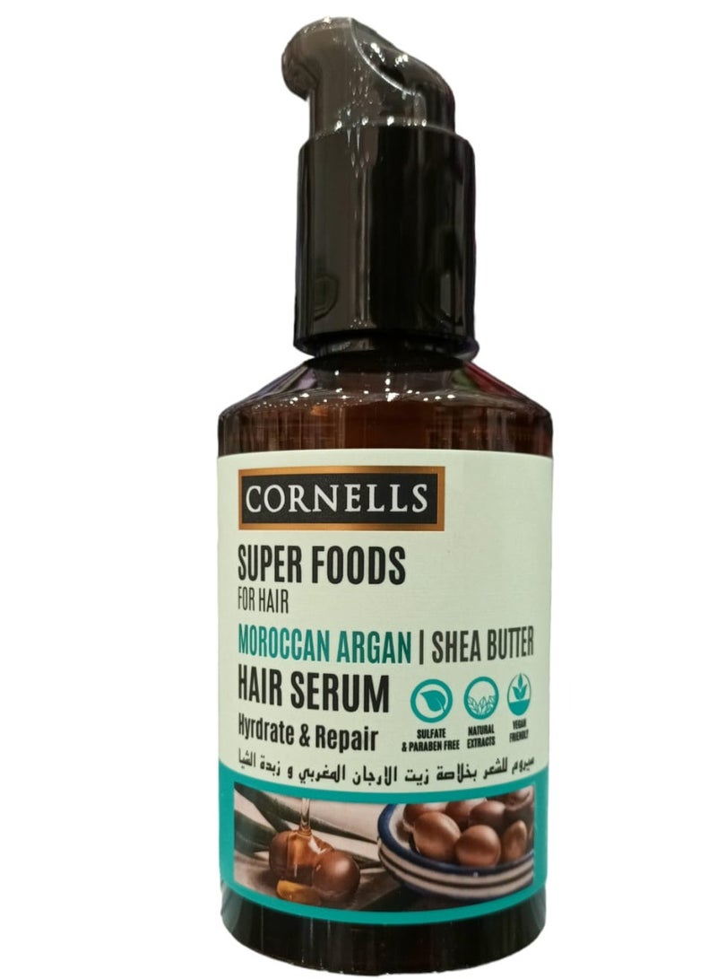 CORNELLS Hair Serum With Moroccan Argan Oil and Shea Butter  165 ml