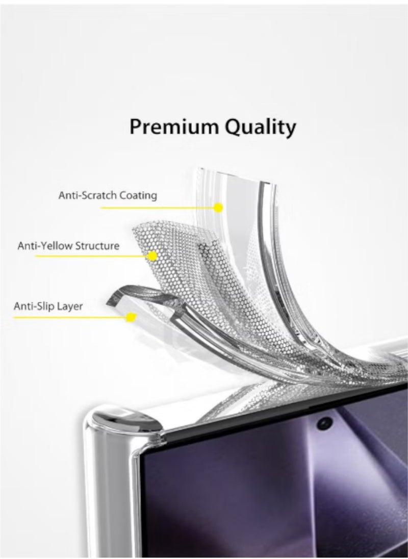 Gear4 - Case for Samsung Galaxy S23 Ultra D3O Gear4 Crystal, transparent, supports Magsafe wireless charging, made of high-quality TPU - Image 1