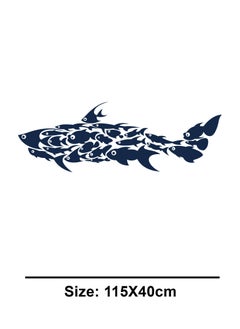 Spoil Your Wall Shark Made of Fish Design Wall Decal - Wall Arts Home Décor - Wall Sticker, 80x40 cm by Spoil Your Wall  - Image 3
