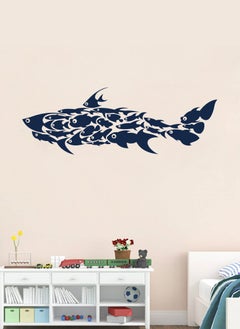 Spoil Your Wall Shark Made of Fish Design Wall Decal - Wall Arts Home Décor - Wall Sticker, 80x40 cm by Spoil Your Wall  - Image 1
