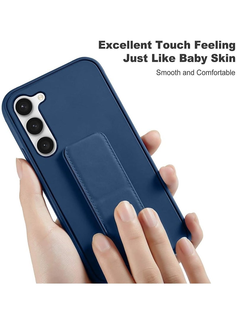 Samsung Galaxy A26 Back Stand Case Magnetic Car Holder Soft Silicone Horizontal & Vertical Kickstand Cover Wrist Strap Full protection Case for Samsung Galaxy A26 - Image 5