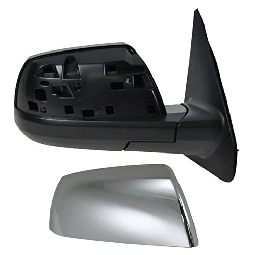 TRQ غطاء مرآة الجانب الأيمن TRQ مع تسخين وغطاء كروم للركاب متوافق مع تويوتا توندر 2007-2013 TO1321252 TO1327109 - Image 5