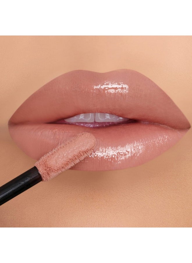 K7L - Nude Pink Lip Gloss Miel Au Lait - Image 1