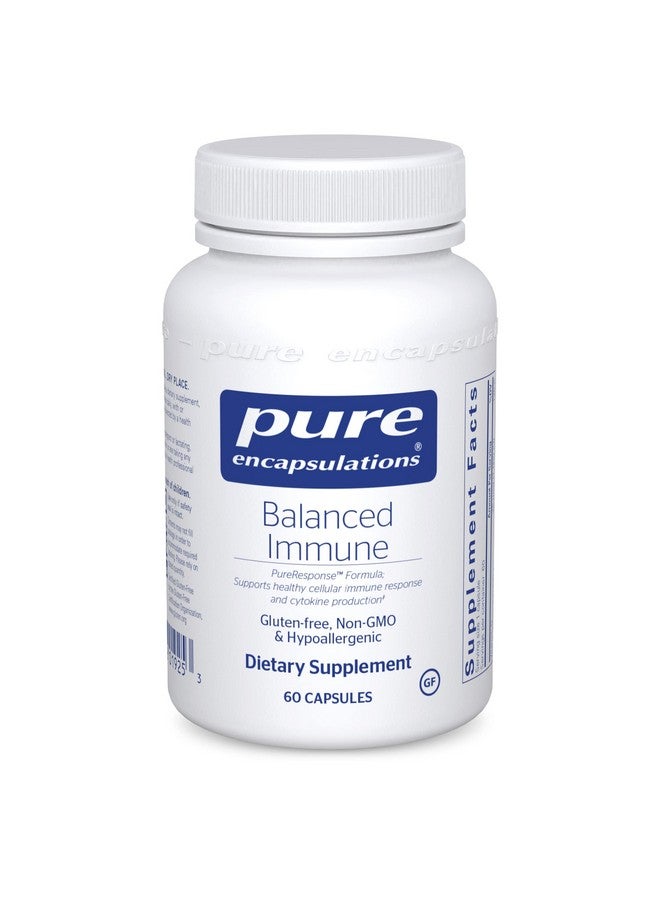 Pure Encapsulations Balanced Immune | Joint, Gastrointestinal and Thyroid Function Support | 60 Capsules - Image 1