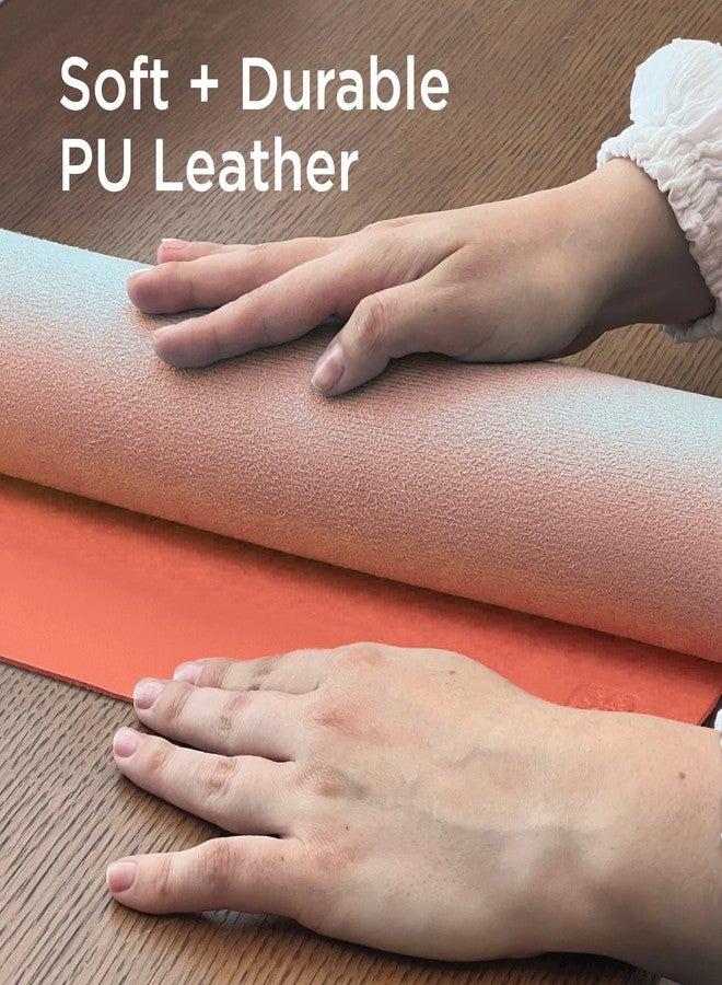 Black+Decker Faux Leather Desk Mat Keyboard & Mouse - Protective Desk Decor - Gaming & Work Mat - Image 3