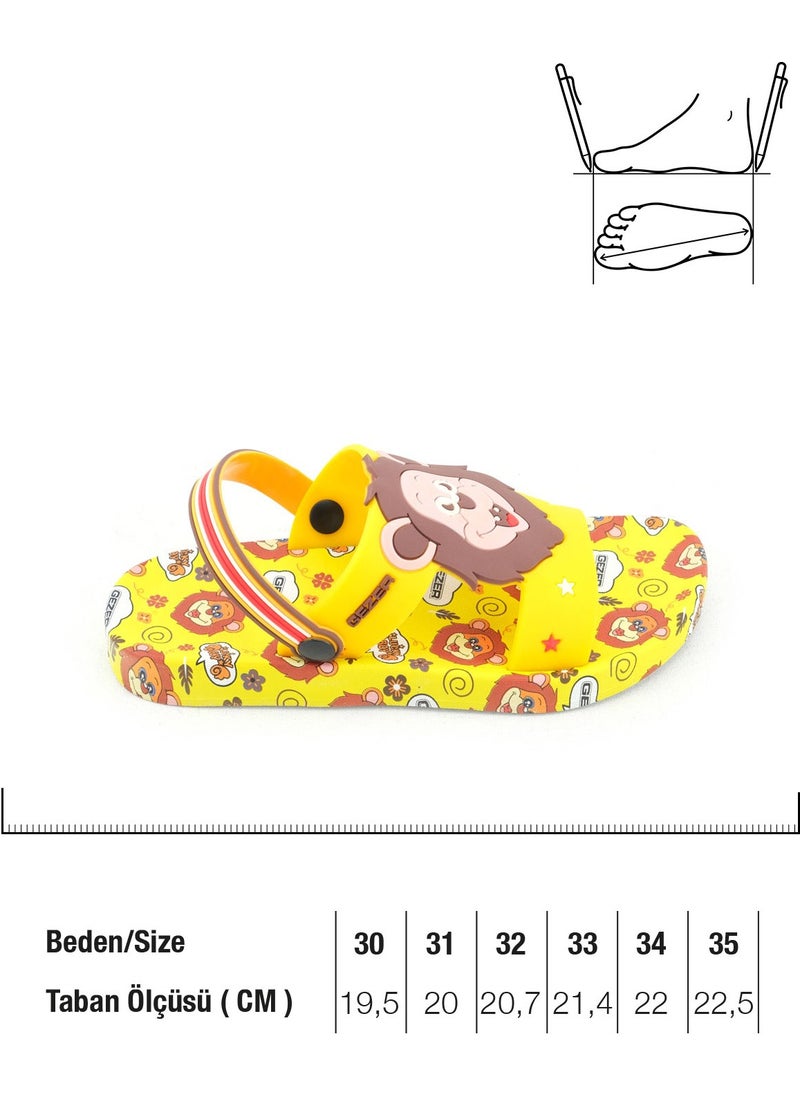 Gezer Summer Men's Children's Daily Pool Beach Slippers-Sandals Suitable for Wet Floor  - Image 2