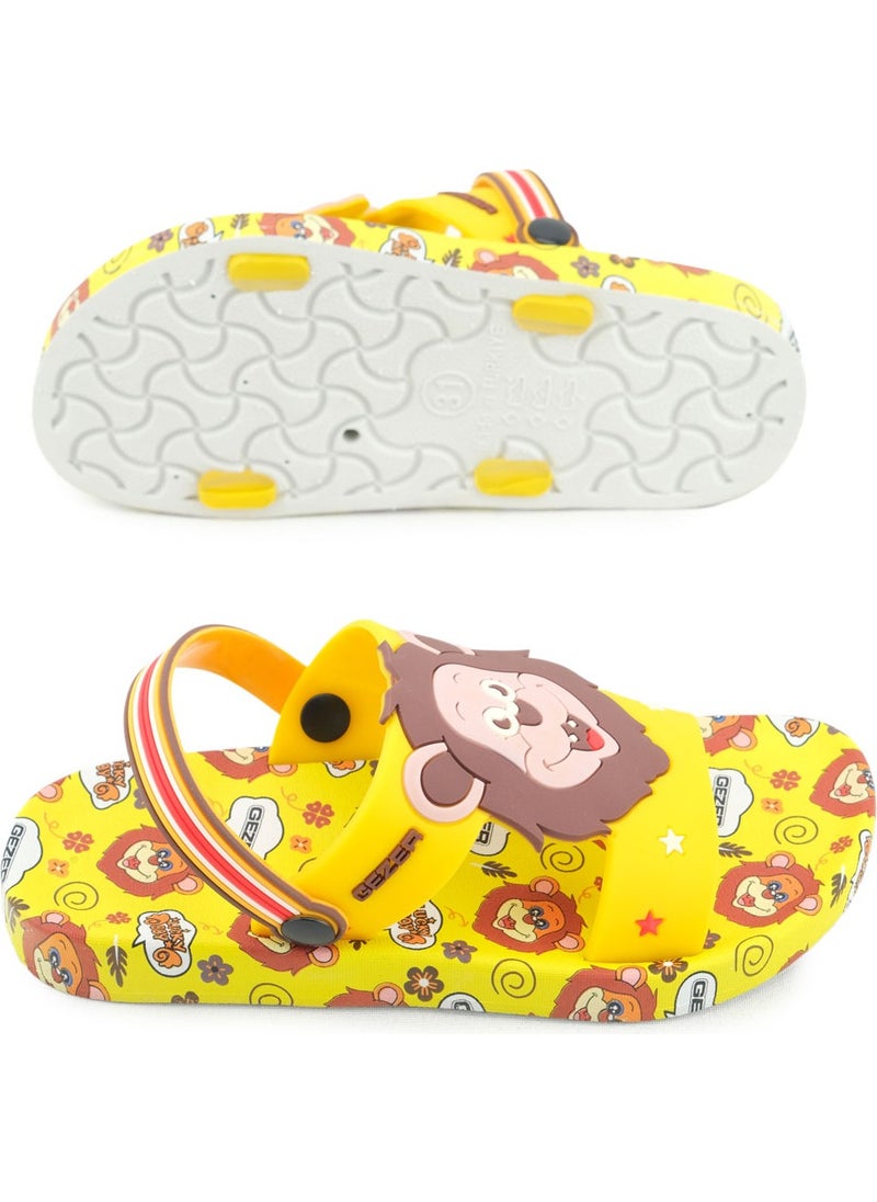 Gezer Summer Men's Children's Daily Pool Beach Slippers-Sandals Suitable for Wet Floor  - Image 5