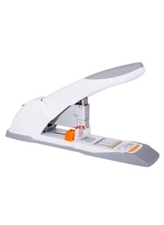 Deli Heavy Duty Stapler With 120 Sheet capacity White Body  - Image 2