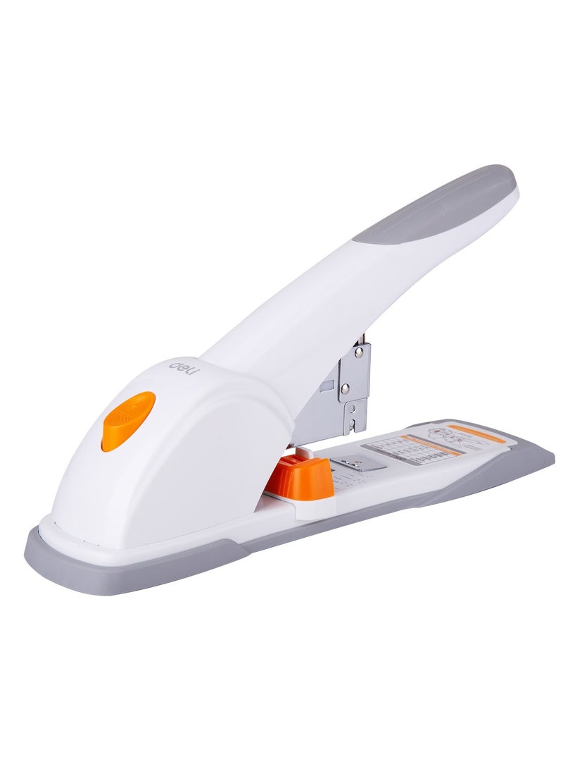 Deli دباسة ثقيلة الوزن بسعة 120 ورقة جسم أبيض - Image 3