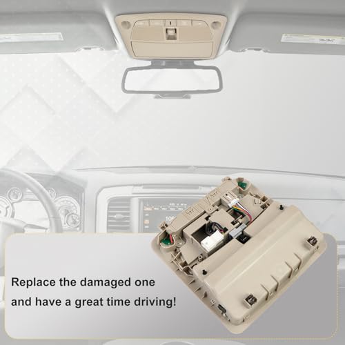 Donpida Overhead Map Lamp Console Reading Lights with Sunroof Switch Compatible With Nissan Altima Teana 2013-2018#Replace 26430-8995D - Image 5
