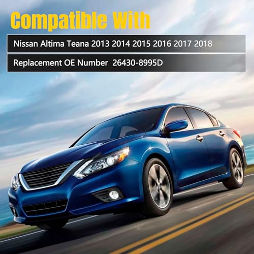 Donpida Overhead Map Lamp Console Reading Lights with Sunroof Switch Compatible With Nissan Altima Teana 2013-2018#Replace 26430-8995D - Image 2