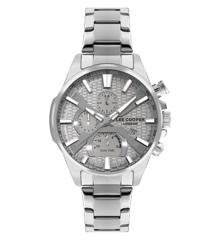 LEE COOPER Men’s Multi Function Silver Dial Watch – LC07801.330 - Image 1