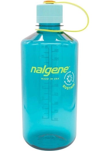 Nalgene 32 Oz Nm Sustain Water Bottle Flask 1 Liter Turquoise 2020-1132  - Image 1