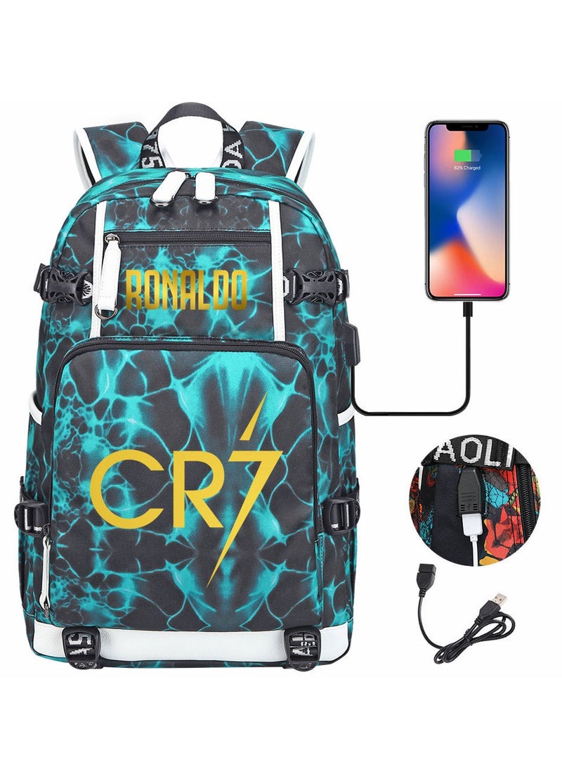 CR7 New Printed Backpack