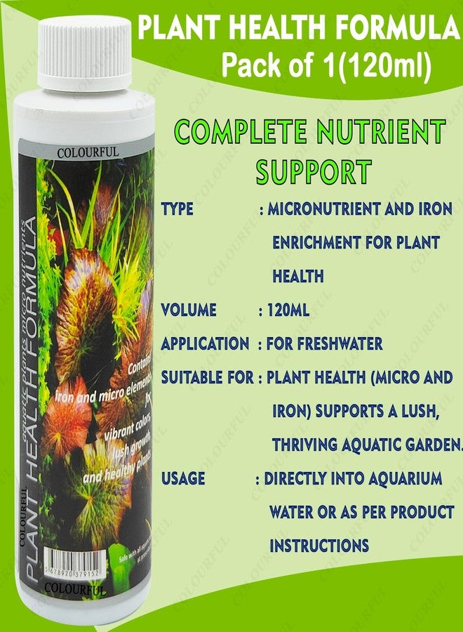 COLOURFUL - Aquatic Remedies 4-in-1 Plant Care Combo: Plant Health 120ml + Plant Food 120ml + K++ 120ml + Phyto Carb 100ml - Comprehensive Aquarium Plant Nutrition - Image 5