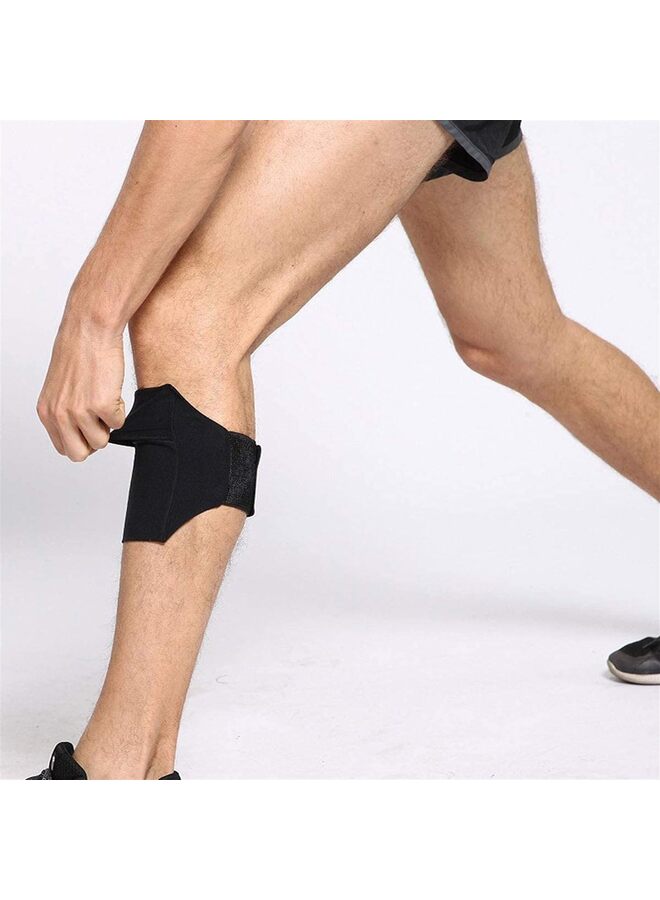 Generic Cell Phone Leg Straps Leg Phone Holder Arm Smartphone Band Non Slip Ankle Wallet Calf Leg Phone Straps Adjustable Arm Pouch for Women Men Running Hiking Equestrian(Color : BLACK) - Image 3