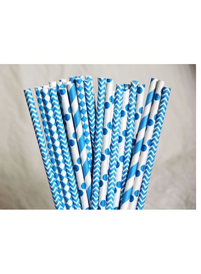 25 Pcs Eco-Friendly Kraft Paper Straw for HOME AND PARTY USE/ 200*6 mm.  - Image 3