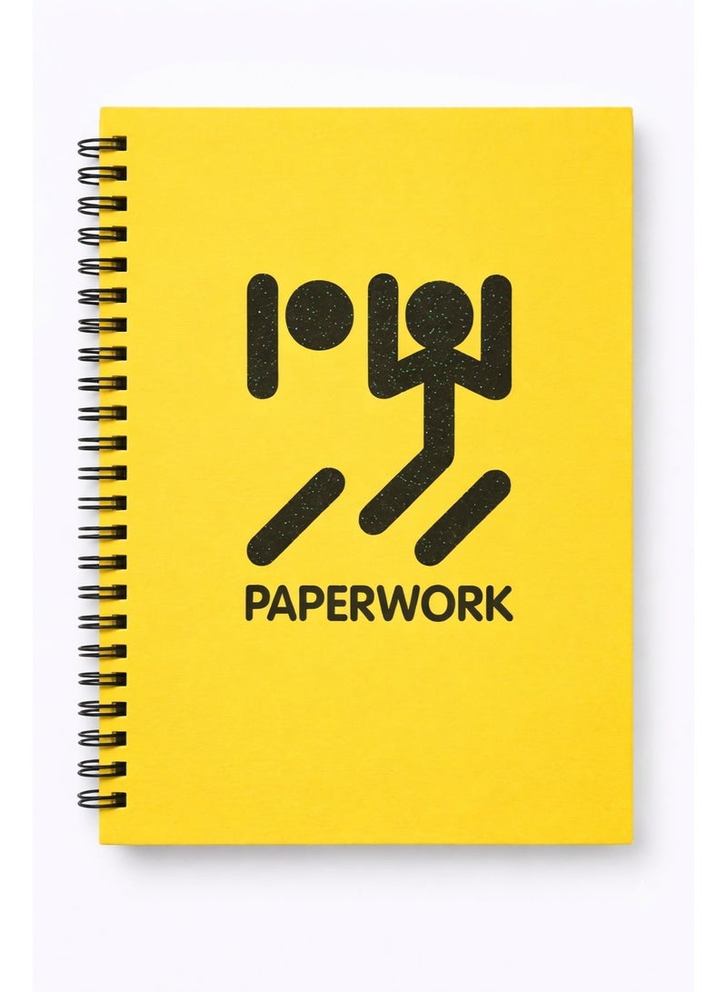 PAPERWORK A5 Stick Signature D3 Notebook 160 Pages for School, Office & Daily Writing - Image 1