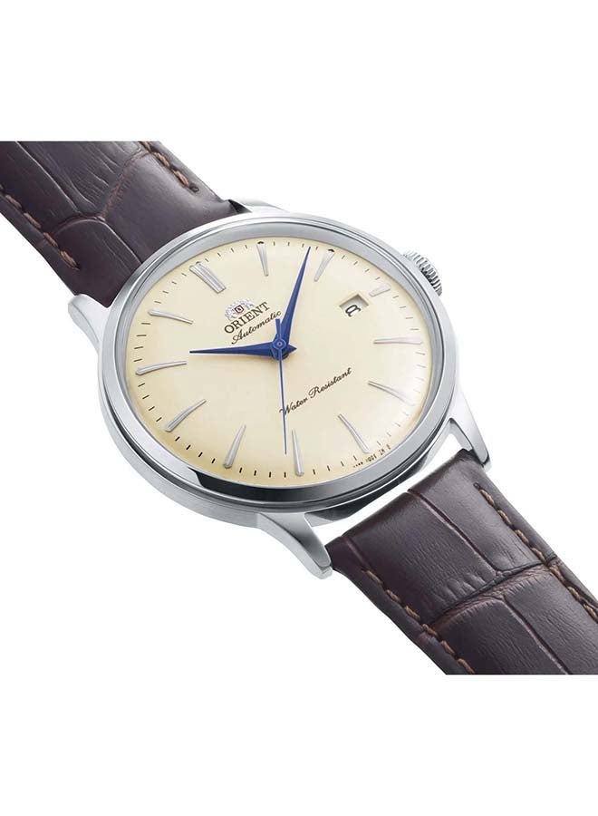 ORIENT Men ORIENT Classic Bambino Classic RA-AC0033Y - Leather Male Mechanical 3 hands - Image 3