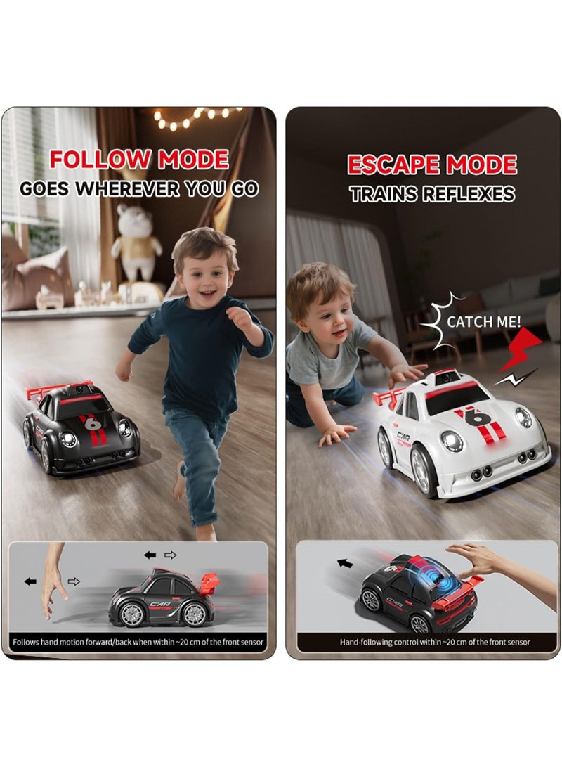 ELTRAZONE RC Drift Car with 1080P Camera Intelligent AI Tracking Racing Vehicle, 2.4 Inch LCD Screen Remote Control, FPV Real Time Driving View, Rechargeable High Speed Drift Car for Boys Beginners and Hobby Enthusiasts Black - Image 5