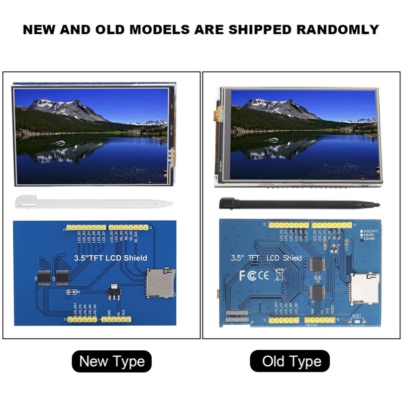 TOPINCN 3.5inch LCD Screen Module 480x320 Resolution HD Support for & MEGA 2560 Board DIY, Touch/Not Touch Panel(with Touch Panel) - Image 3