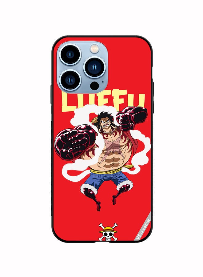 VR CREATIVE Protective Case Cover For Apple iPhone 14 Pro Luffy Design Multicolour - Image 1