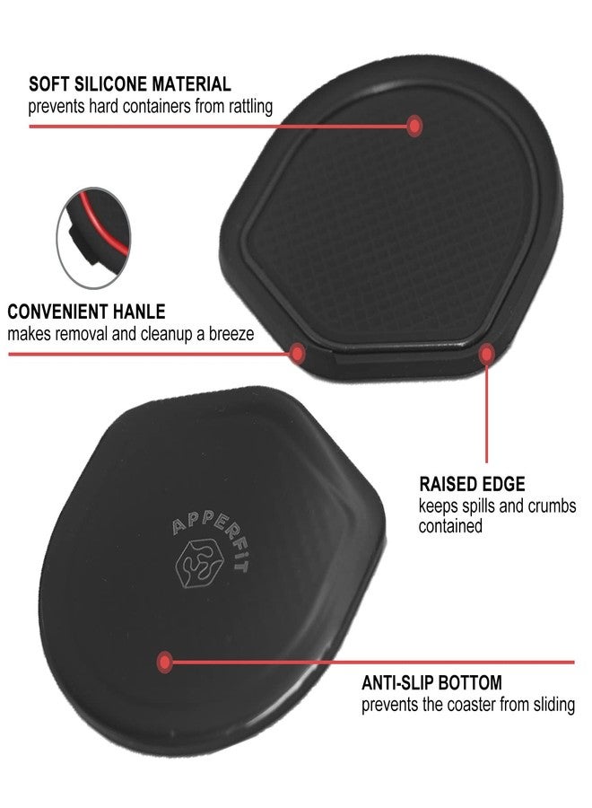 APPERFiT Civic Cup Holder Insert w/Coaster for Center Console Compatible with 10th Gen Honda Civic Lx Ex Si Accessories Coupe Sedan Hatchback Sport 2016-2020 83446-TBA-A01ZA - Image 4