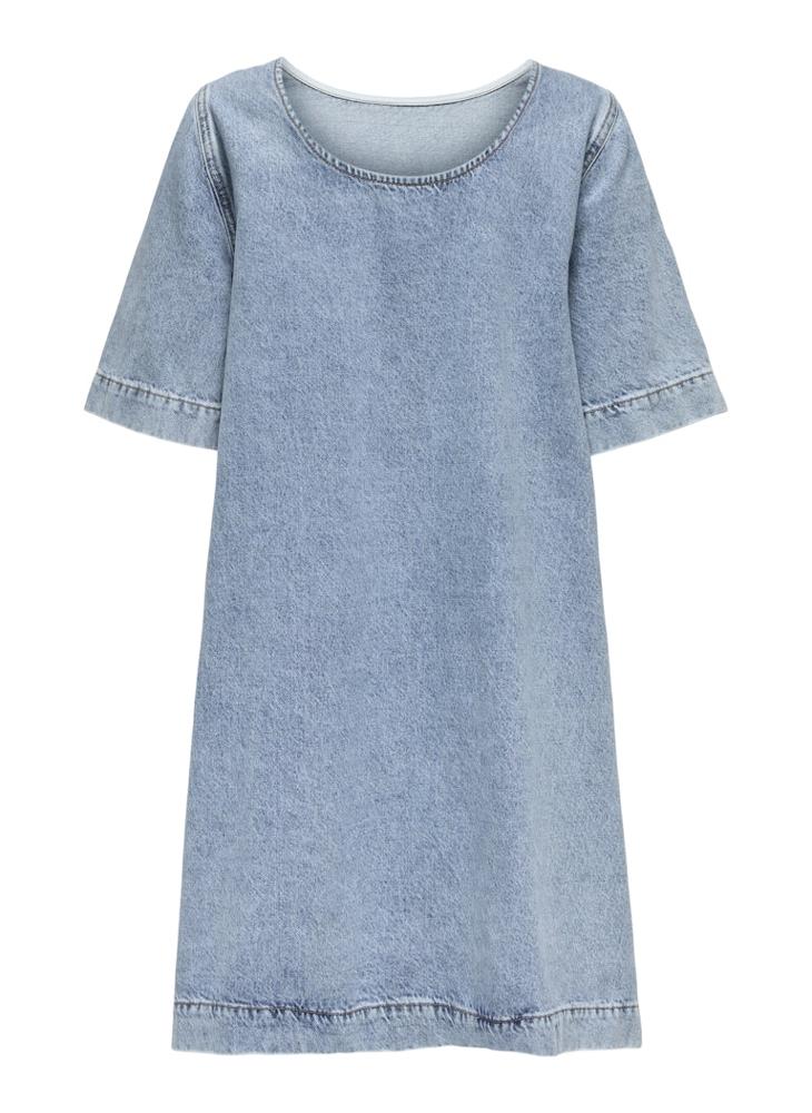 ONLY - Crew Neck Bow Detail Dress - Image 1