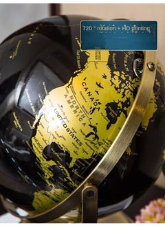 Y&D 23Cm Metal Bracket Globe Geography Teaching Supplies Home Decoration  - Image 3