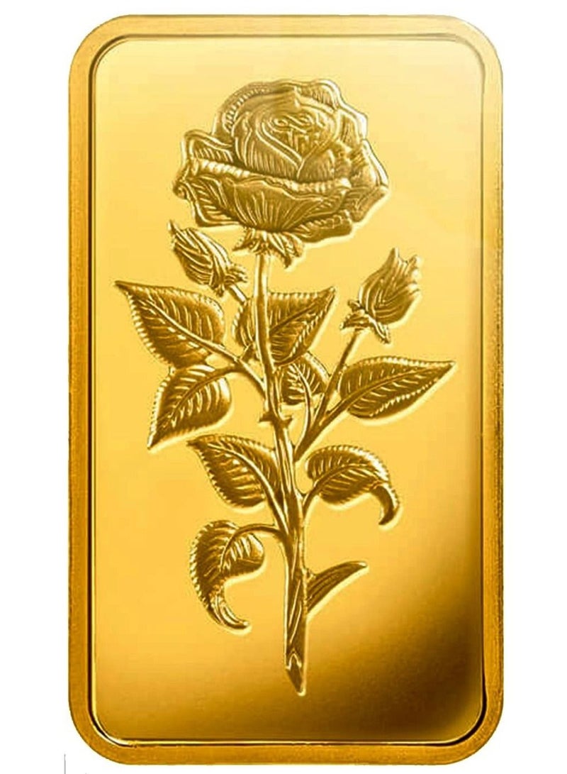 الإمارات جولد سبيكة ذهب الإمارات جولد عيار 24 (999.9) وزن 10 جرام (مع الفاتورة) | جورو للمجوهرات | هدية عطر 100 مل ⭐ - Image 3
