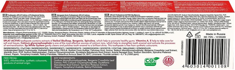 SPLAT معجون أسنان SPLAT النشط 100 مل - Image 3