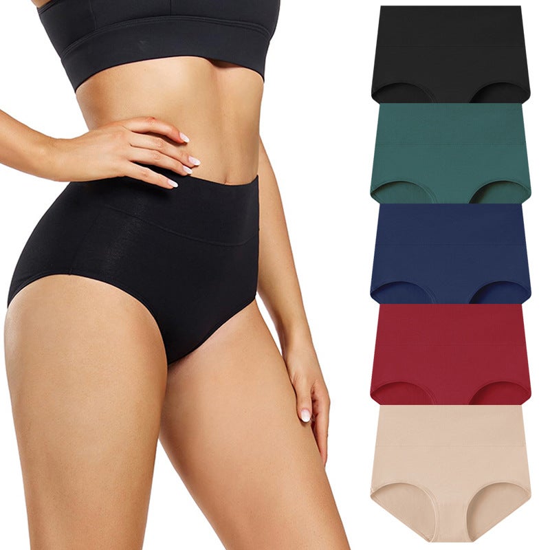 Can Order The United States Version Of The United States Size Women'S Cotton Underwear High Waist Belly Hip Super Plus Size Explosions - Image 1